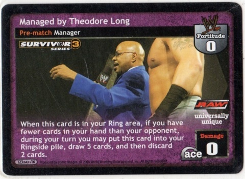 Managed by Theodore Long (SS3)